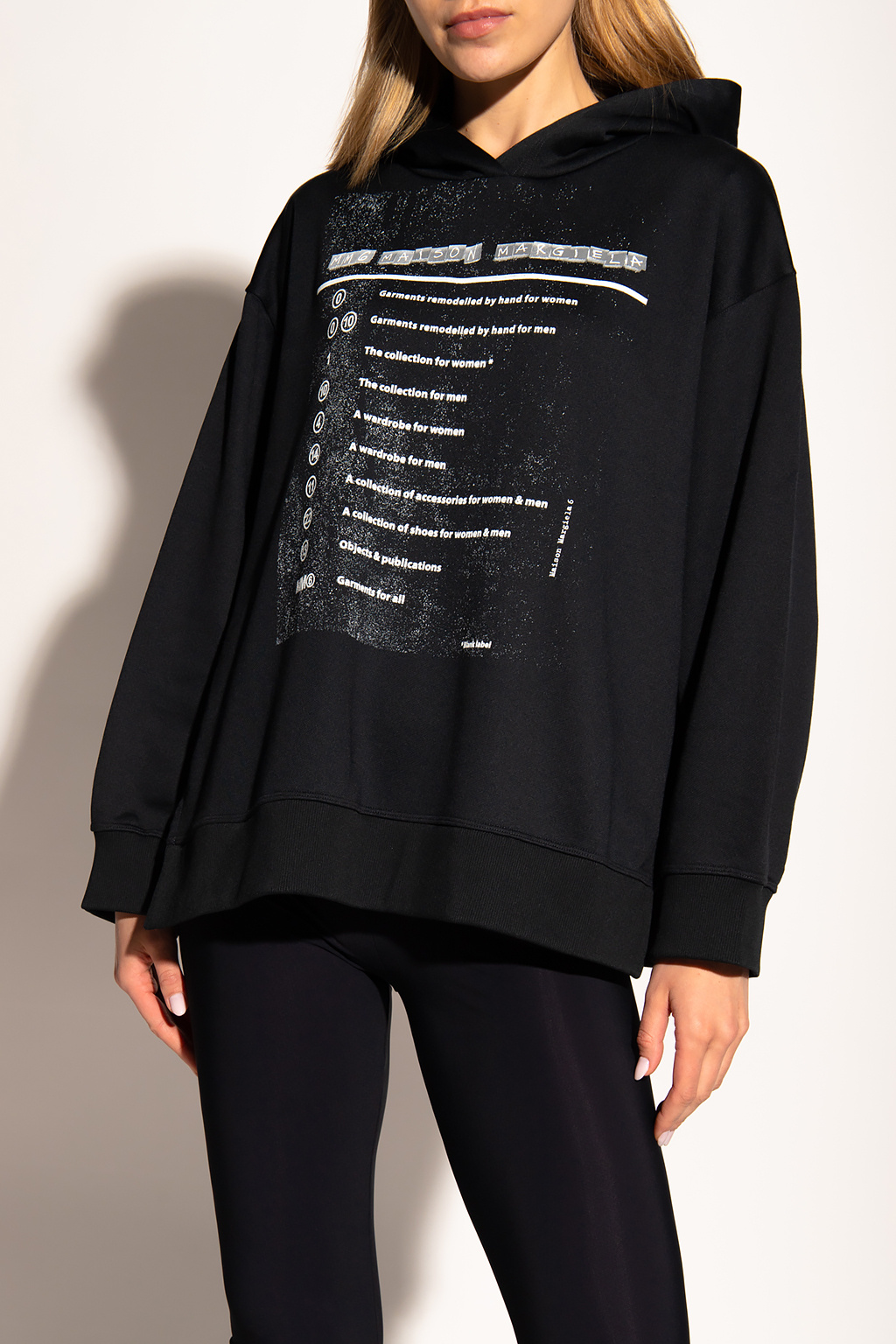MM6 Maison Margiela Printed hoodie | Women's Clothing | IetpShops